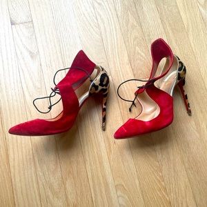 Christian Louboutin Ferme Rouge Heels